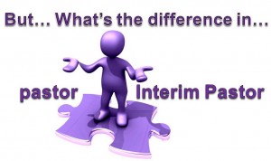 Difference in Pastor/Interim pastor?
